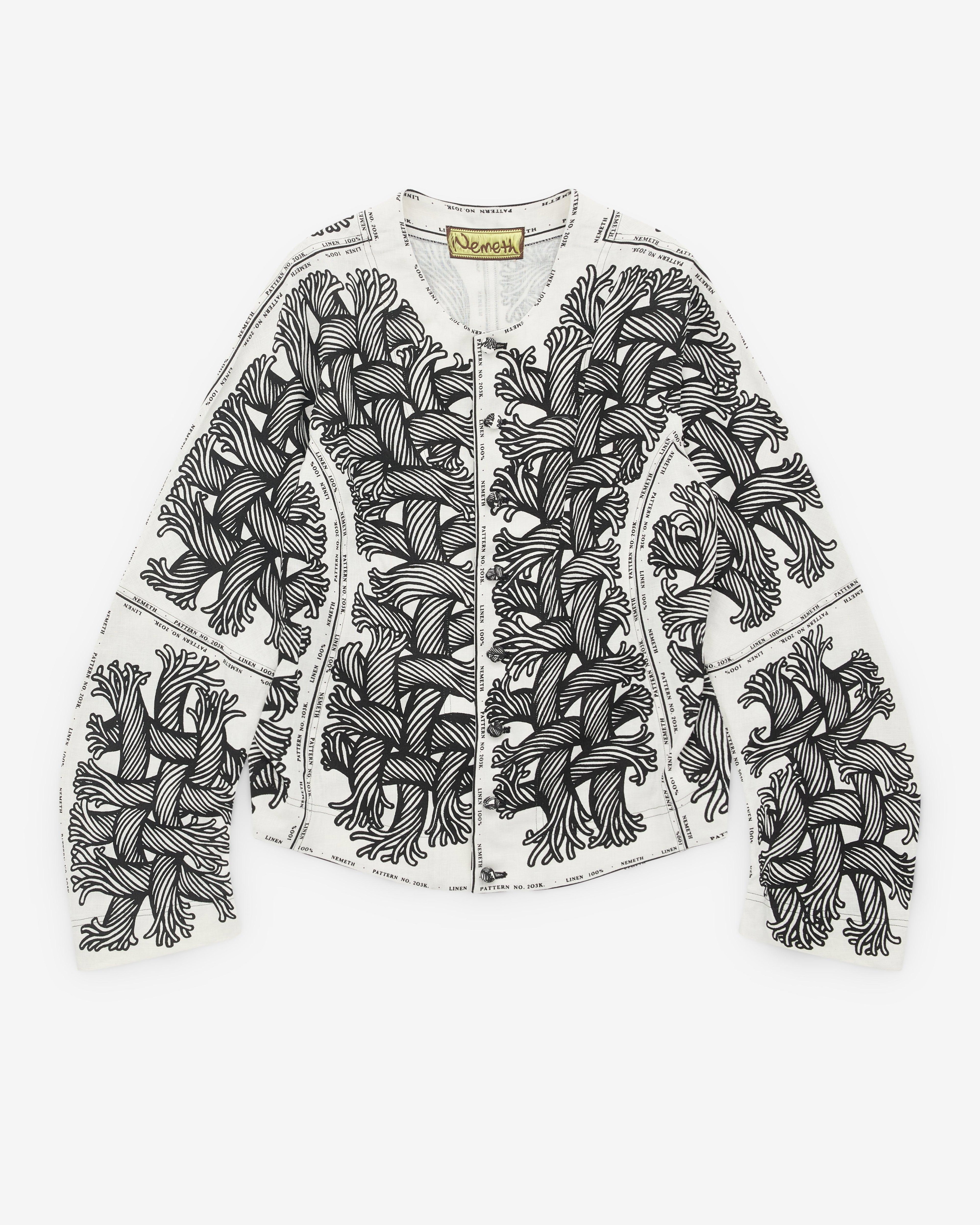 Christopher Nemeth - Men's Jacket 203 - (White) by CHRISTOPHER NEMETH