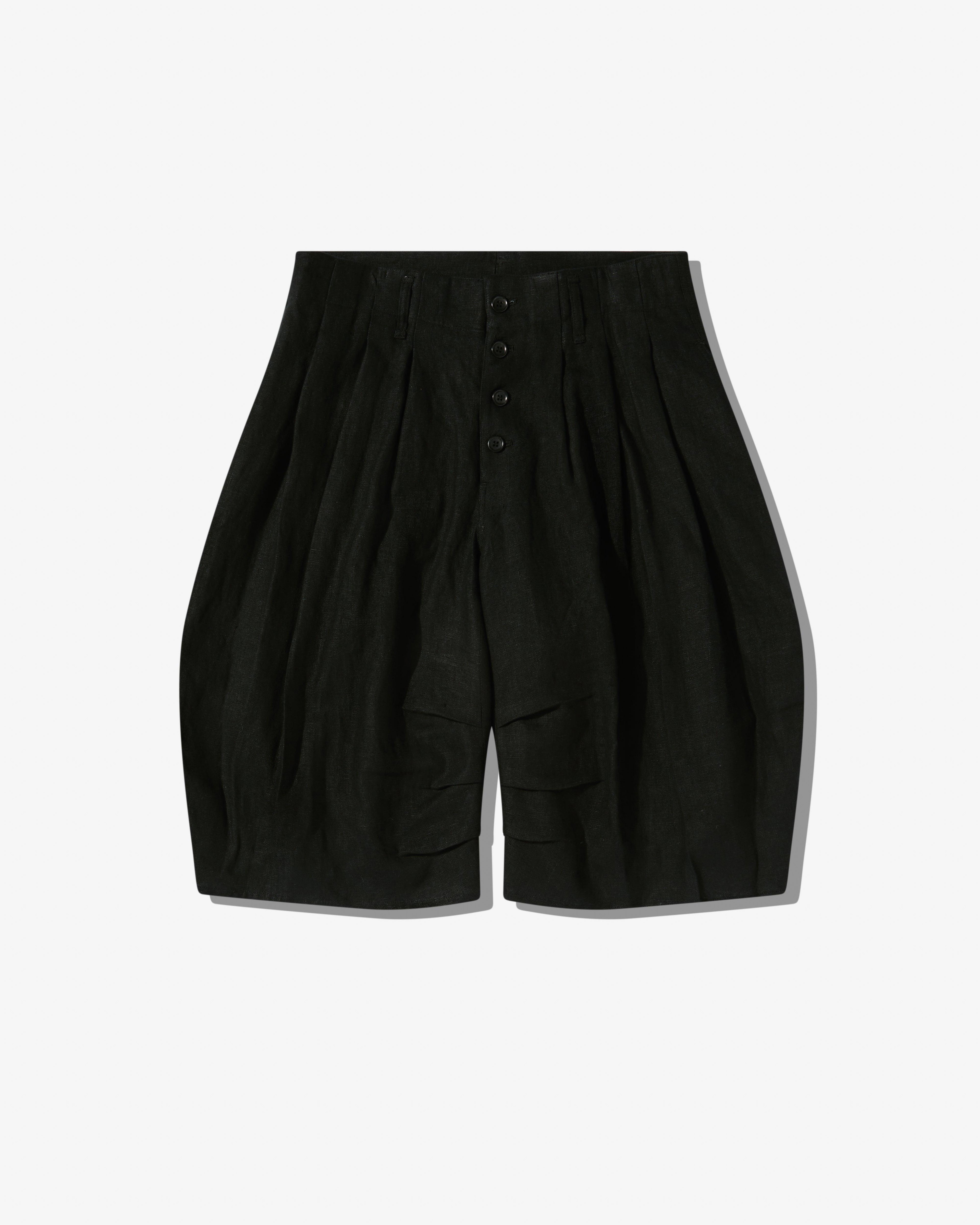 Christopher Nemeth - Men’s Pleated Shorts - (Black) by CHRISTOPHER NEMETH