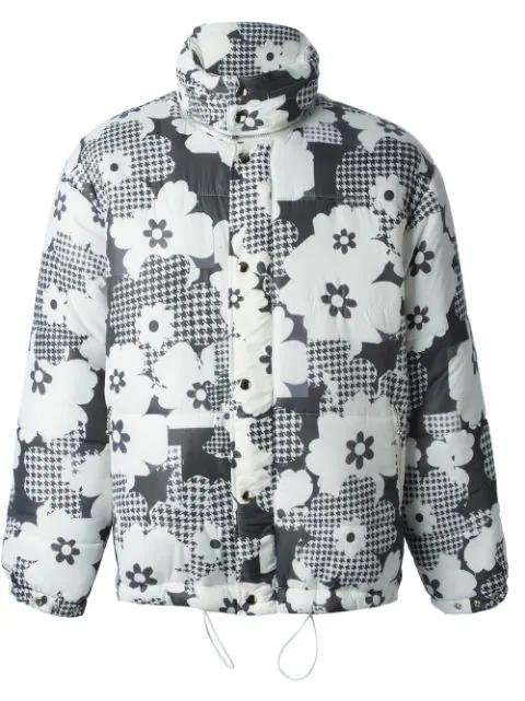 floral print padded jacket by CHRISTOPHER SHANNON