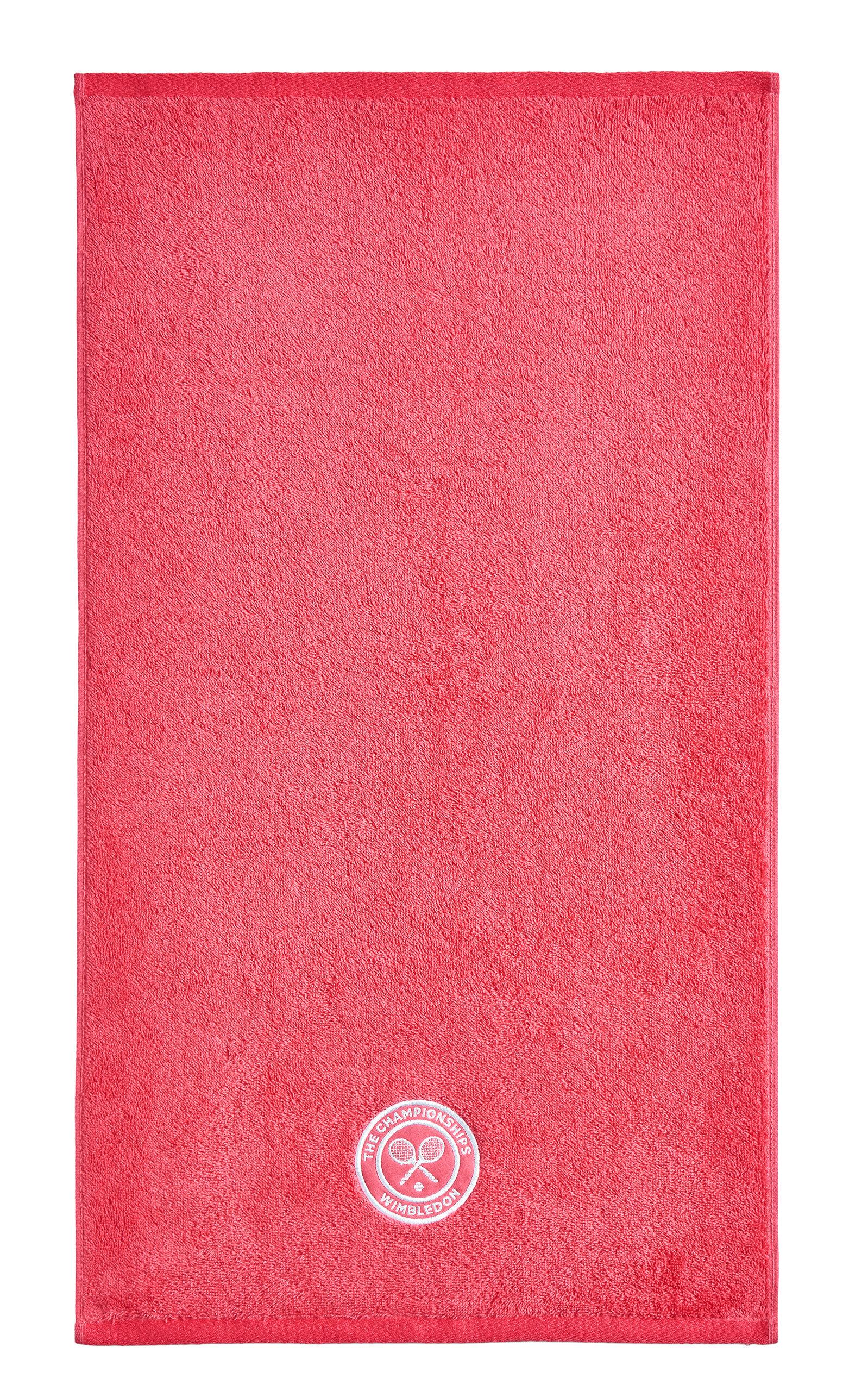 Christy - Wimbledon Guest Towel Pink - Pink - Moda Operandi by CHRISTY