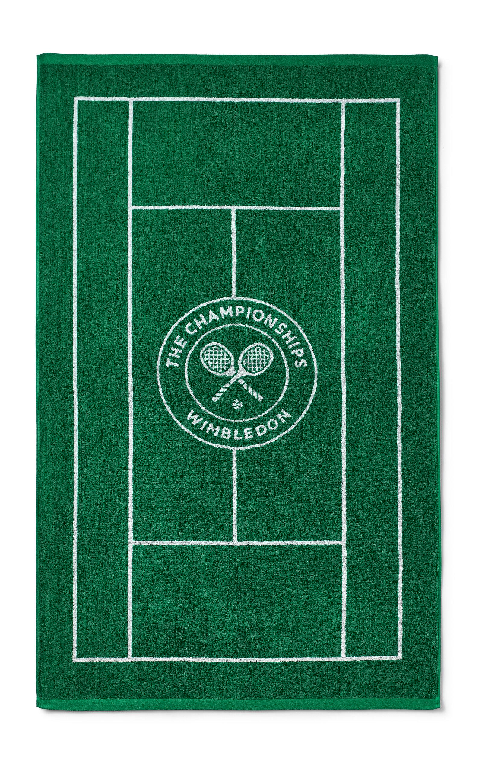 Christy - Wimbledon Tennis Court Towel - Green - Moda Operandi by CHRISTY