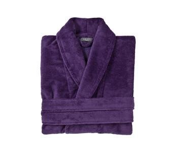 Cosy robe large-exlarge crushed grape by CHRISTY