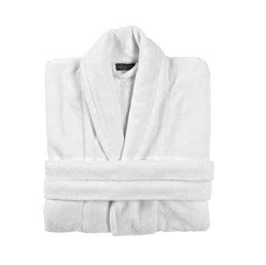 Cosy robe small-medium white by CHRISTY