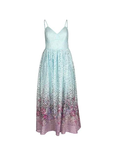 floral-lace midi dress by CHRISTY LYNN