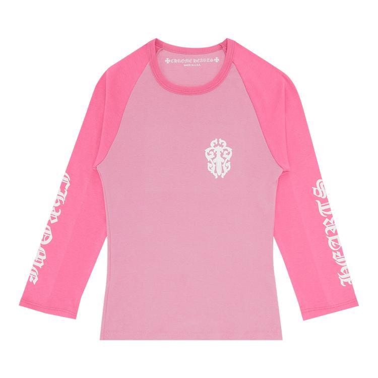 Chrome Hearts Dagger Long-Sleeve Tee 'Pink' by CHROME HEARTS