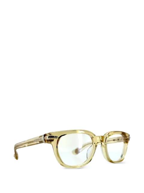 Drippin square-frame glasses by CHROME HEARTS