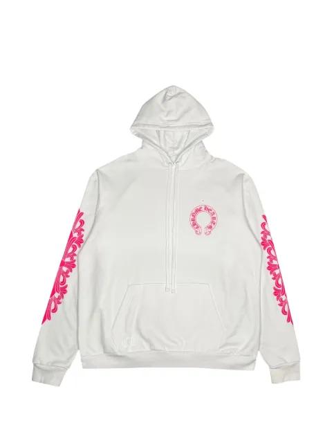 Horseshoe Floral hoodie by CHROME HEARTS