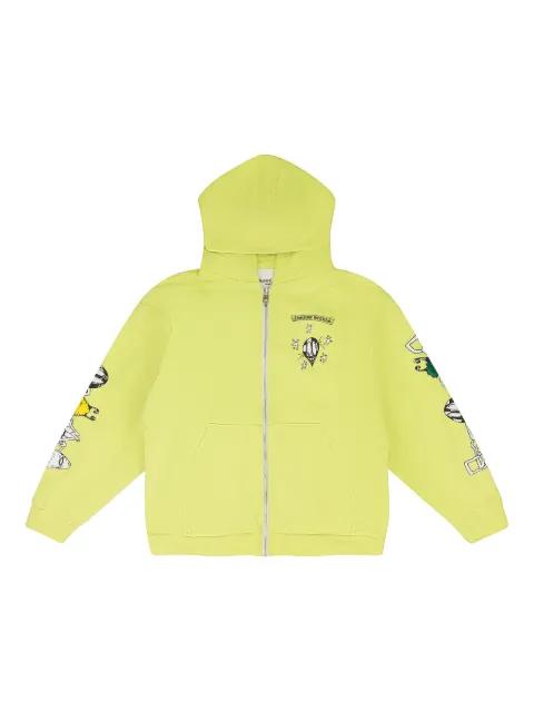 MATTY BOY zip thermal hoodie by CHROME HEARTS