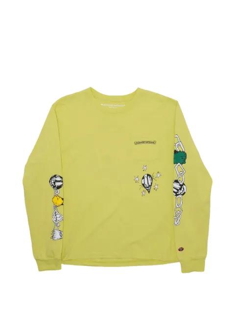 Matty Boy long sleeve pocket T-shirt by CHROME HEARTS