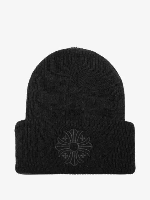 Plus Cross beanie hat by CHROME HEARTS