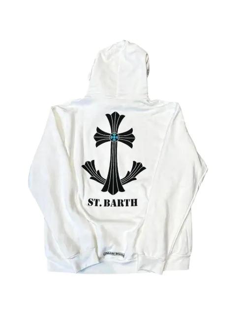 St. Barth graphic-print hoodie by CHROME HEARTS