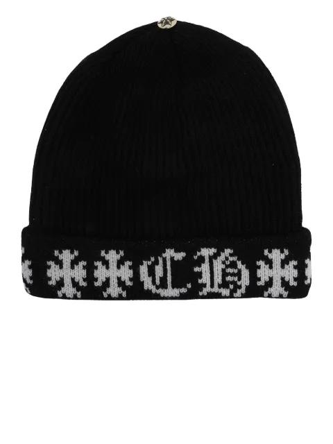 Stadium Big Daddy "Black" beanie by CHROME HEARTS