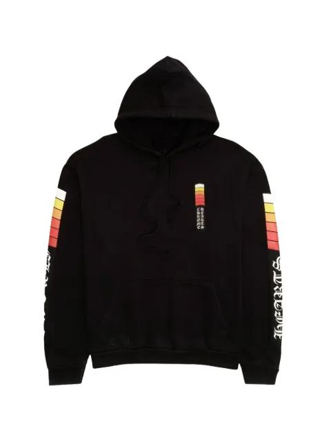 Turbo logo-print hoodie by CHROME HEARTS