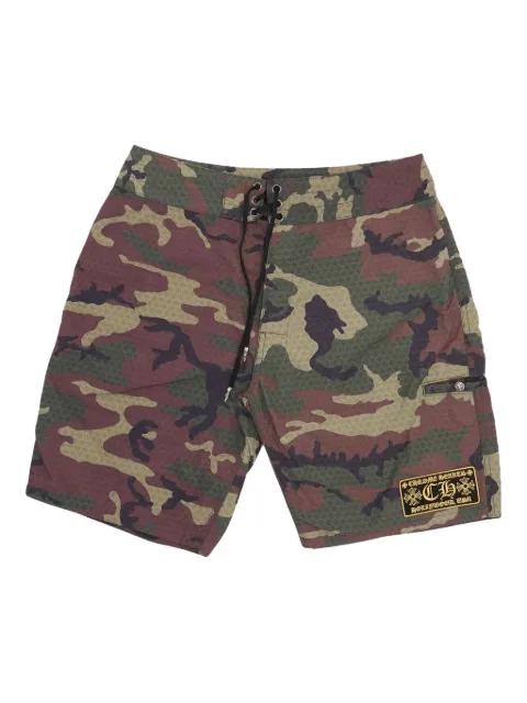 camouflage-pattern swim shorts by CHROME HEARTS