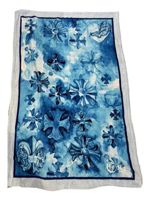 cross-motif beach towel by CHROME HEARTS