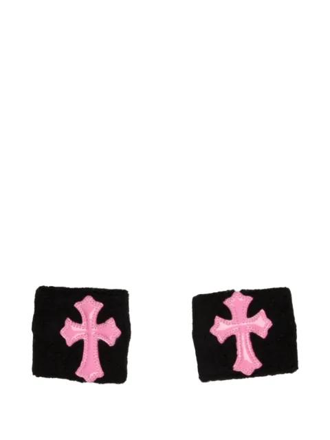 cross-patch wrist bands by CHROME HEARTS