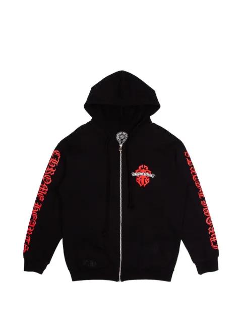 dagger logo zip hoodie by CHROME HEARTS