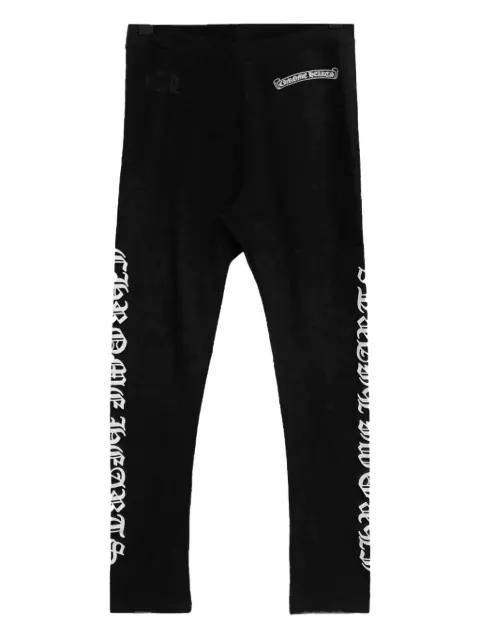 elasticated-waistband leggings by CHROME HEARTS