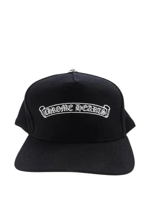 embroidered Scroll baseball hat by CHROME HEARTS