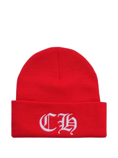 embroidered logo beanie by CHROME HEARTS