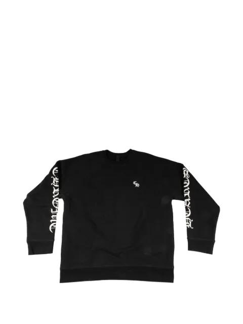 embroidered logo-print sweatshirt by CHROME HEARTS
