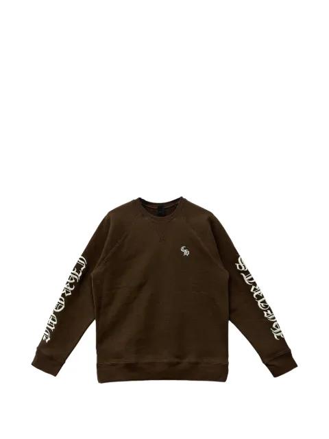 embroidered sweater by CHROME HEARTS