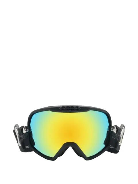 floral-logo ski goggles by CHROME HEARTS