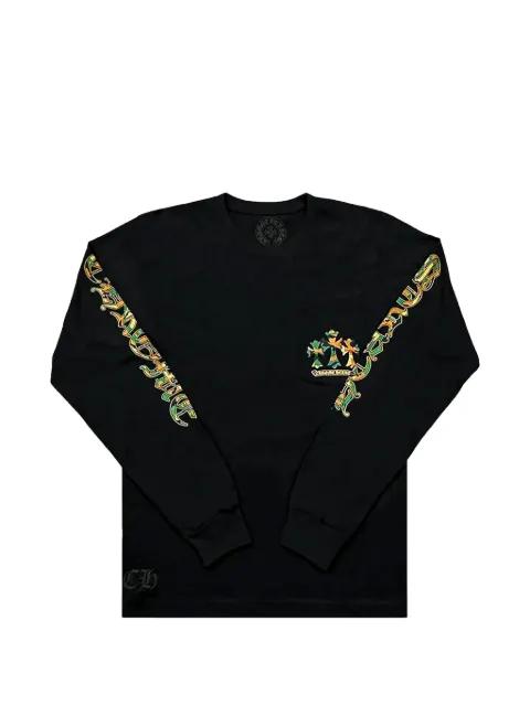 horseshoe camo long-sleeve sweatshirt by CHROME HEARTS