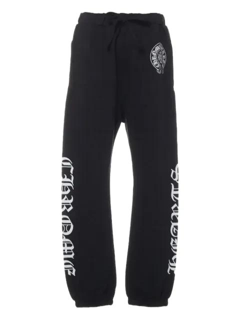 horseshoe-logo track pants by CHROME HEARTS