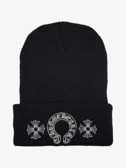 logo-embroidered beanie hat by CHROME HEARTS