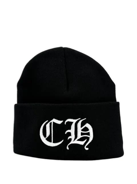 logo-embroidered beanie hat by CHROME HEARTS