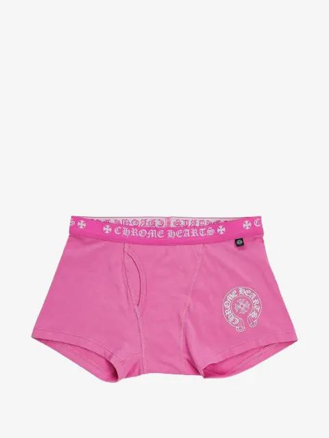 logo-print boxer briefs by CHROME HEARTS
