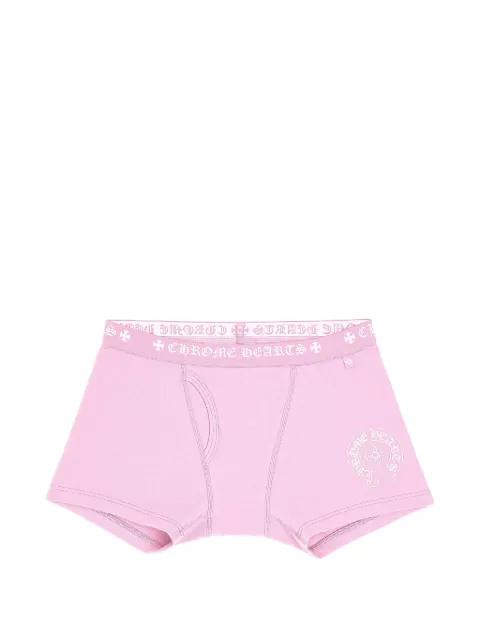 logo-print boxer briefs by CHROME HEARTS