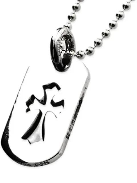 logo-tag necklace by CHROME HEARTS