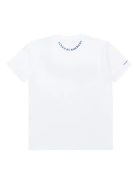 neck-logo pocket T-shirt by CHROME HEARTS