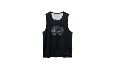 reversible basketball vest by CHROME HEARTS