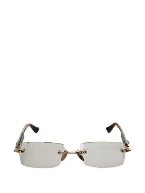 rimless-lenses glasses by CHROME HEARTS