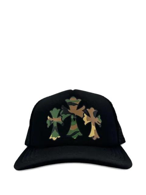 triple cross trucker-graphic cap by CHROME HEARTS