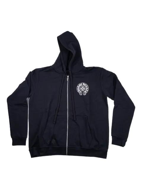 zip-up graphic hoodie by CHROME HEARTS