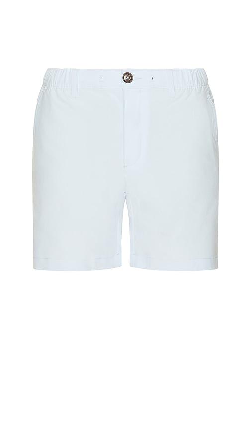 Chubbies The Powder Puff Blues 6 Everywear Performance Short in Baby Blue by CHUBBIES
