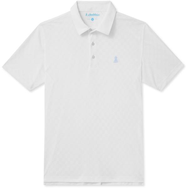 Textured Performance Polo Shirt by CHUBBIES