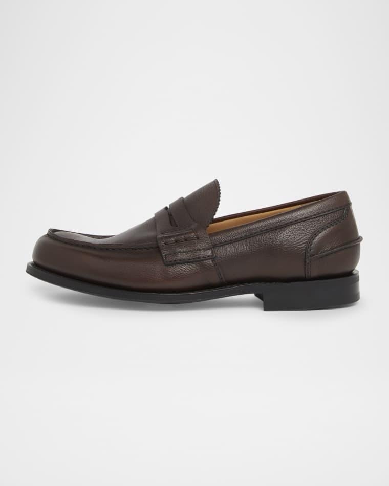 Men's Pembrey 2.0 Grained Leather Penny Loafers by CHURCH'S