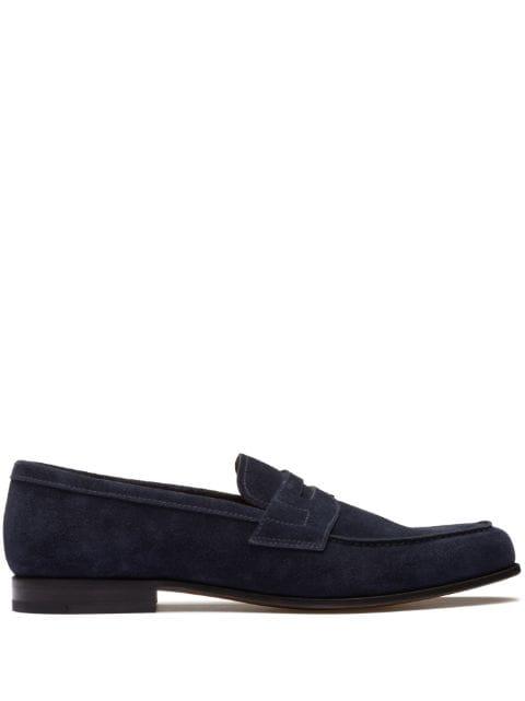 Pembrey penny suede loafers by CHURCH'S