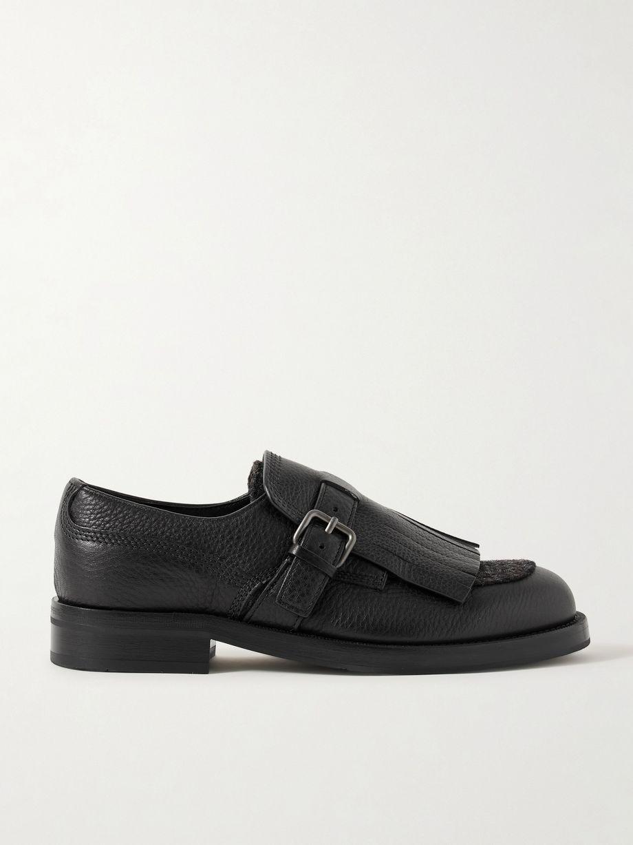 Piper fringed textured-leather brogues by CHURCH'S