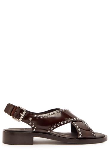 Remi stud-embellished patent leather sandals by CHURCH'S