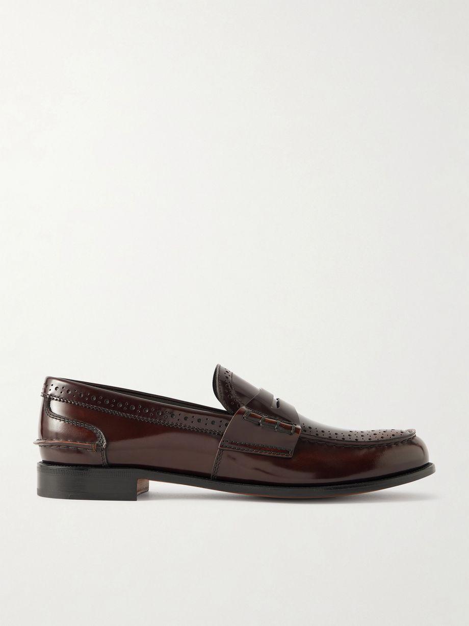 Robin glossed-leather penny loafers by CHURCH'S