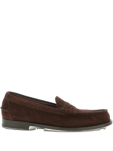 Rowley calf suede loafers by CHURCH'S