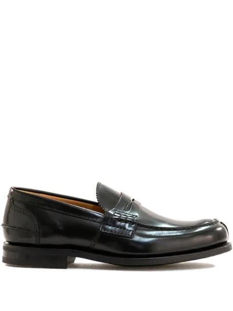 penny-strap leather loafers by CHURCH'S