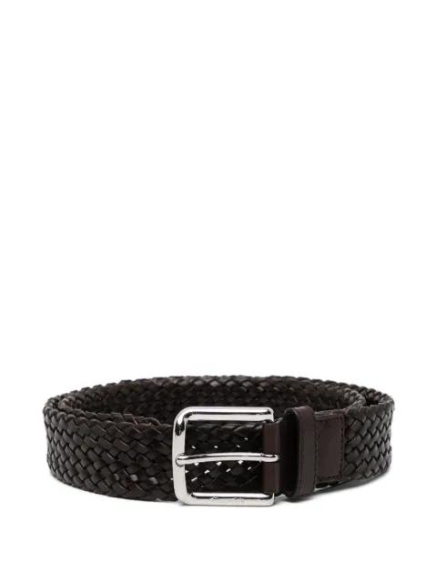 woven leather belt by CHURCH'S