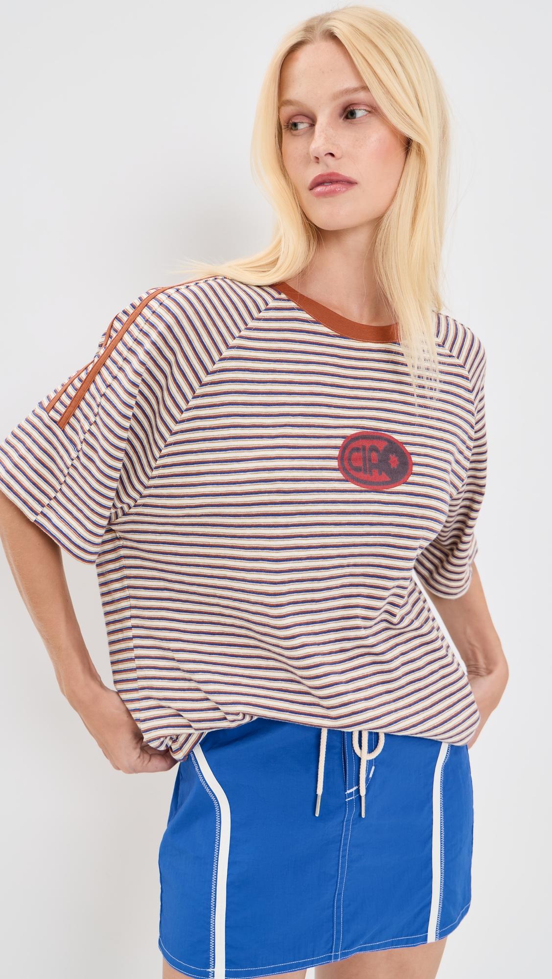 Amber Stripe Racer Tee by CIAO CIAO VACATION